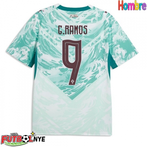 Camiseta Portugal Goncalo Ramos #9 Visitante Equipación Mundial 2026 manga corta